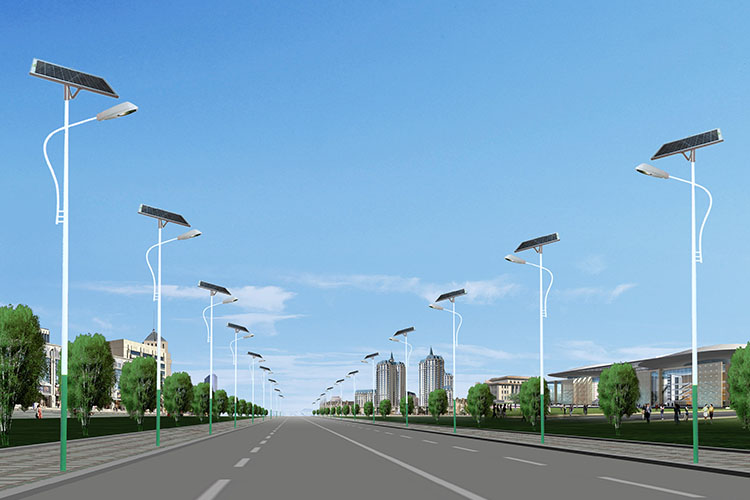 Solar street lamp